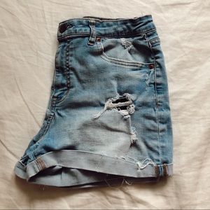 Women’s High Waisted Jean Shorts